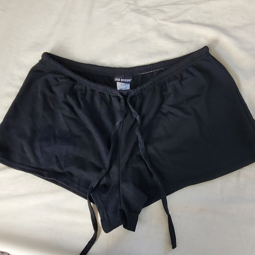 Joe Boxer Women's Black Lounge Shorts
